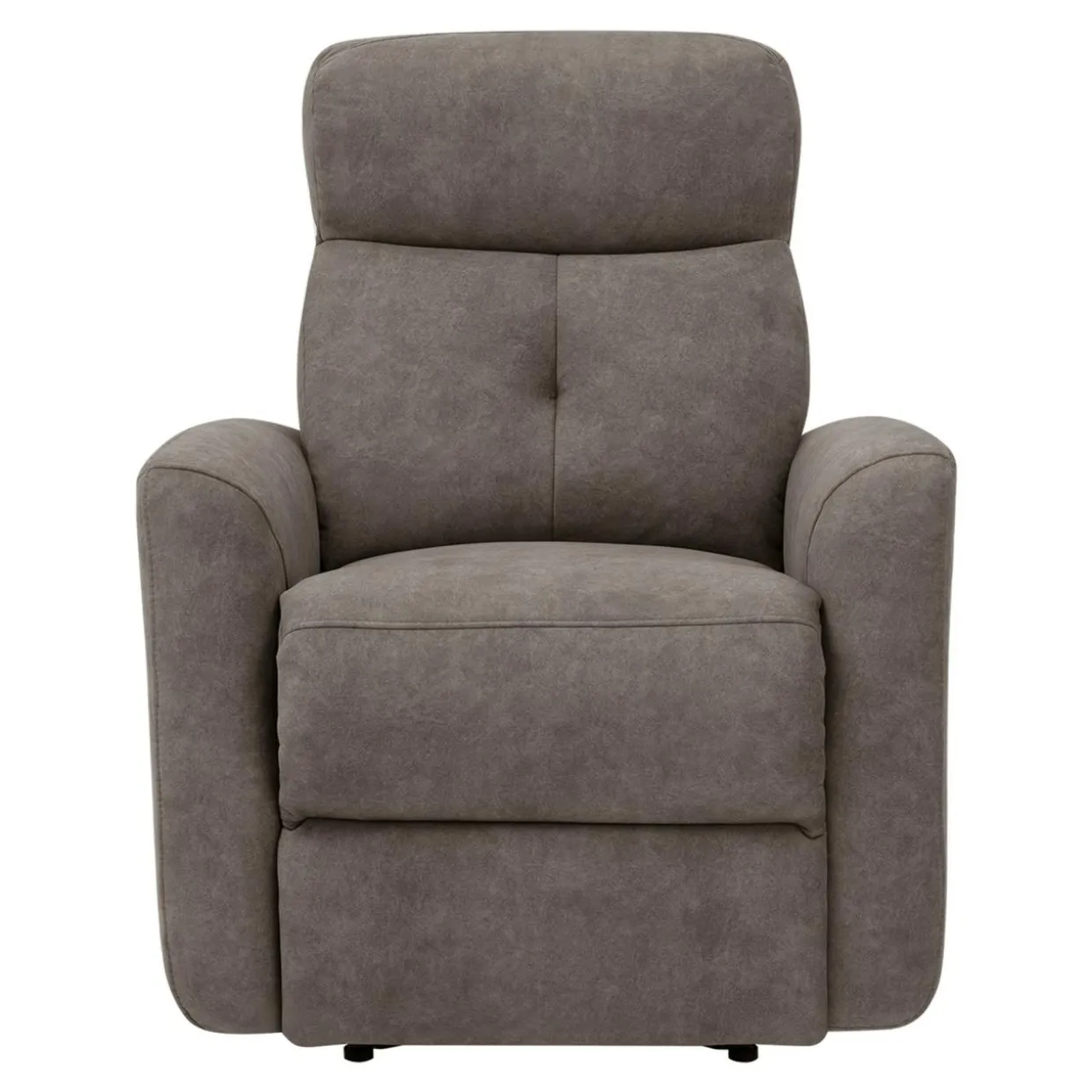 Fotel z funkcją relaks brązowy MILA