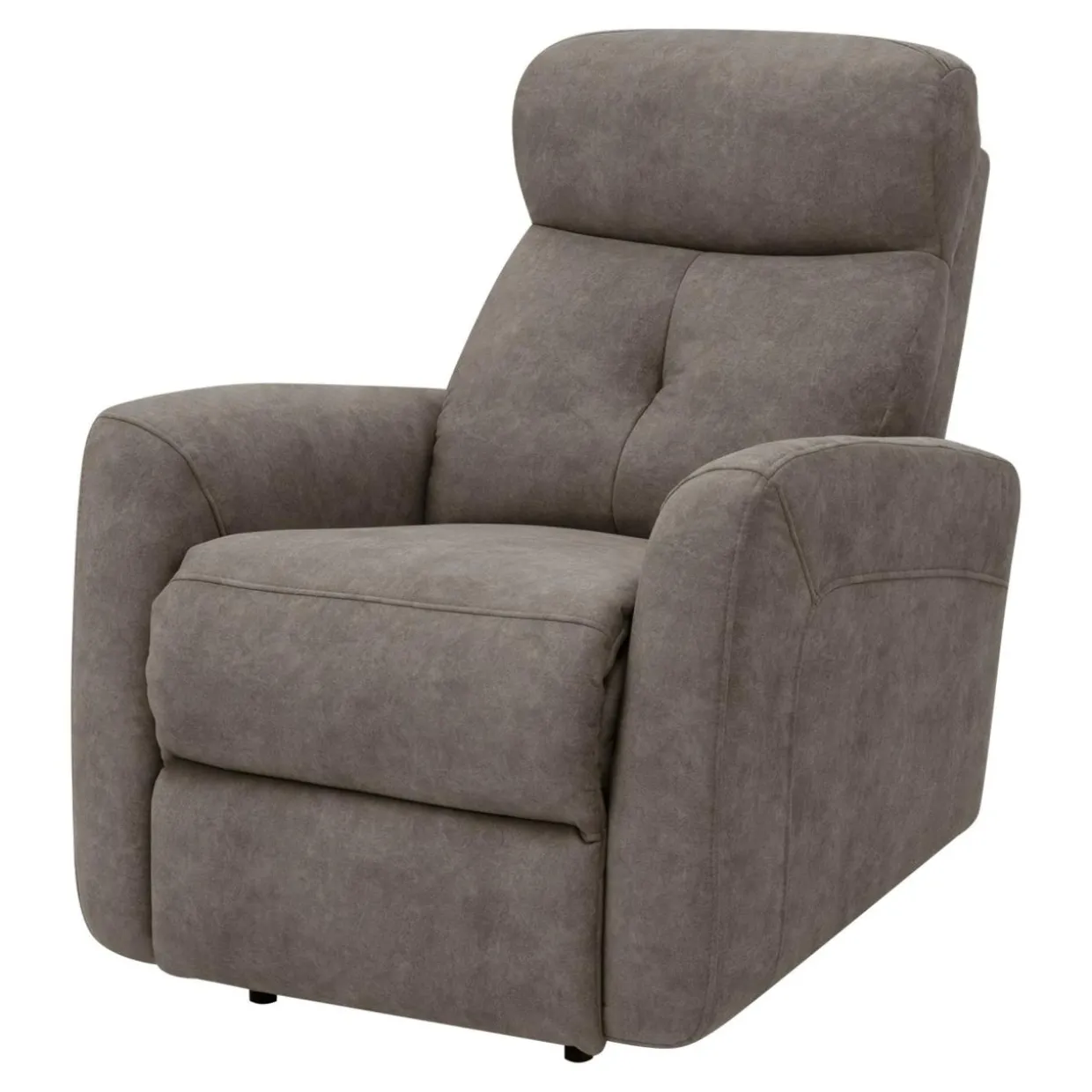 Fotel z funkcją relaks brązowy MILA