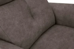 Fotel z funkcją relaks brązowy MILA