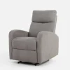 Fotel z funkcją relaks GLAMDI szary