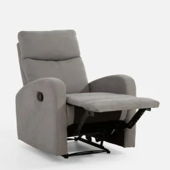 Fotel z funkcją relaks GLAMDI szary