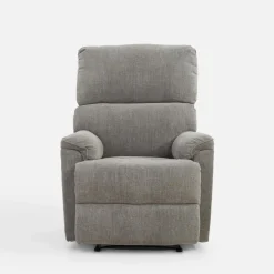 Fotel z funkcją relaks jasnoszary ZINII