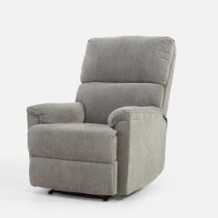 Fotel z funkcją relaks jasnoszary ZINII