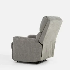 Fotel z funkcją relaks jasnoszary ZINII