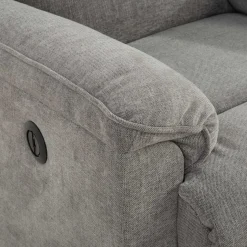 Fotel z funkcją relaks jasnoszary ZINII