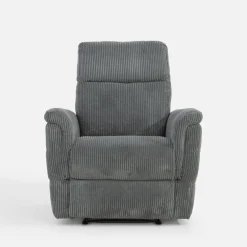 Fotel z funkcją relaks sztruksowy ZALI