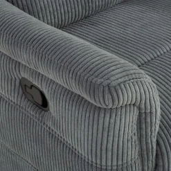 Fotel z funkcją relaks sztruksowy ZALI