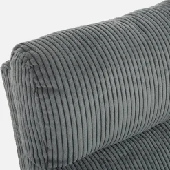 Fotel z funkcją relaks sztruksowy ZALI