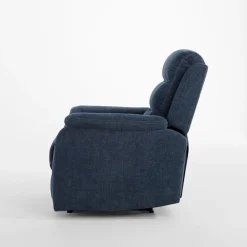 Fotel z funkcją relaksu niebieski ZATRI