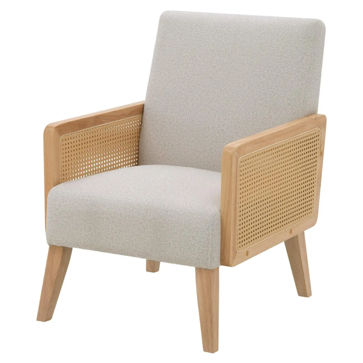 Fotel z plecionką wiedeńską MAVEN