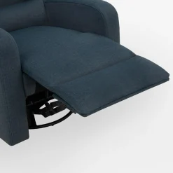 Fotel zielony z funkcją relaks SWELL