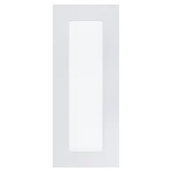 Front przeszklony NOTO 40x98 biały połysk