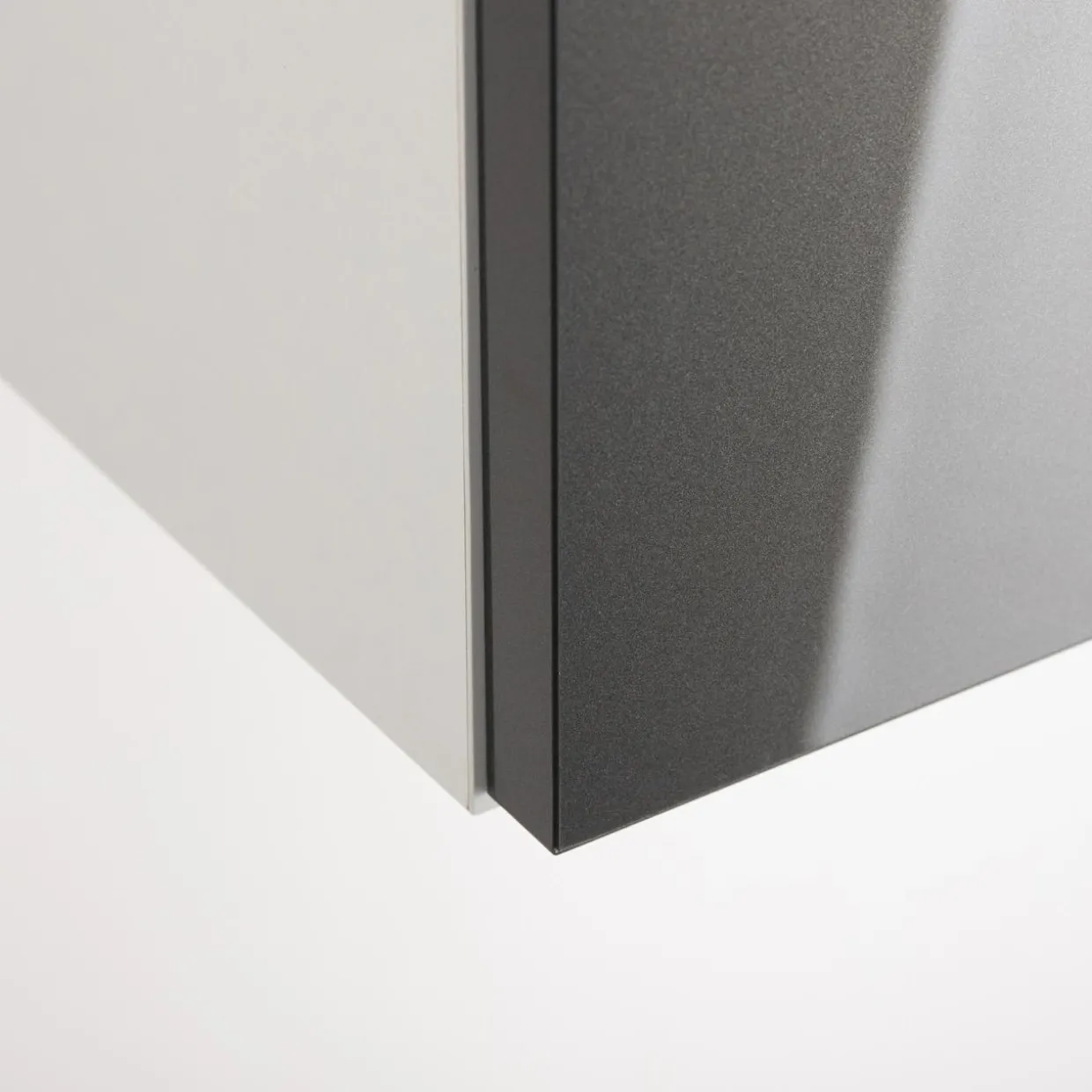 Front szuflady SALSA 80x12,5 grafit metalic połysk