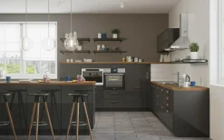 Front szuflady SALSA 80x18,9 grafit metalic połysk