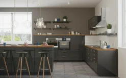 Front szuflady SALSA 60x18,9 grafit metalic połysk