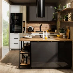 Front szuflady SOLA 100x18,9 szary połysk