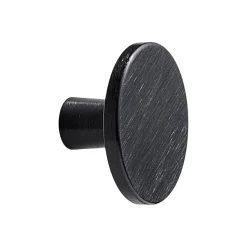 Gałka PORTO PLUS czarny mat PLATO 4,2 cm