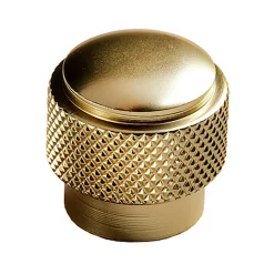 Gałka PORTO RYF 2 cm złota