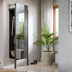 Garderoba do przedpokoju antracyt SARINA