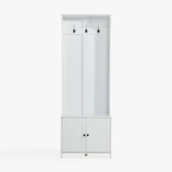 Garderoba do przedpokoju biała FYNTEX