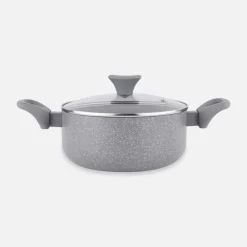 Garnek aluminiowy z pokrywką PIERRE 6.9 l