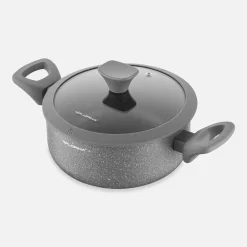 Garnek aluminiowy z pokrywką PIERRE 2.3 l