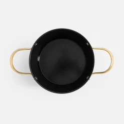 Garnek na gaz i indukcję czarny ROYAL 4,4 l