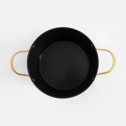 Garnek na gaz i indukcję czarny ROYAL 2,4 l