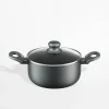 Garnek z pokrywką GRAPHITE 20 cm