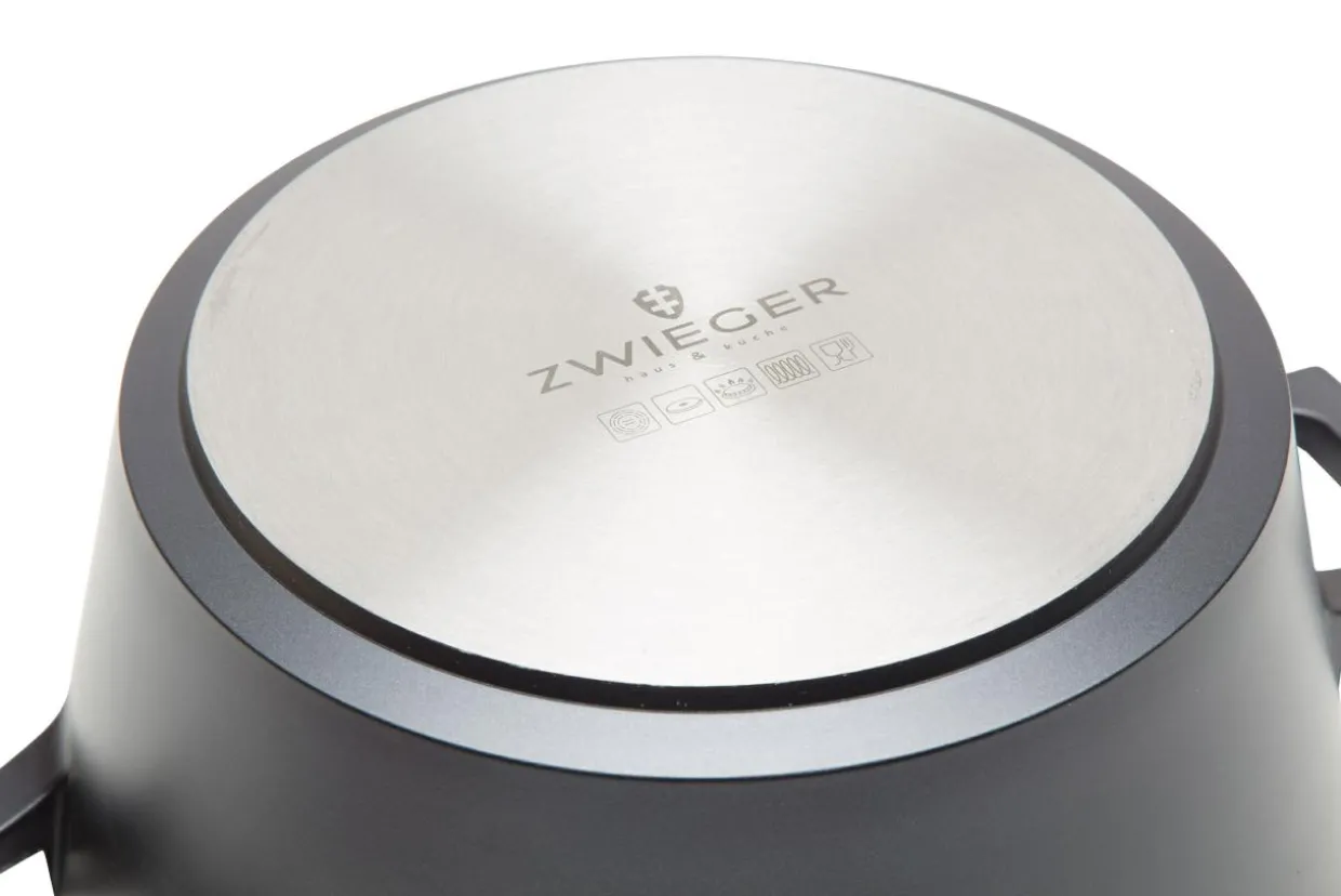 Garnek z pokrywką ZWIEGER OBSIDIAN 5,5 l