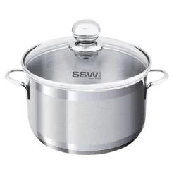 Garnek ze stali nierdzewnej uniwersalny CITY 0,8 l