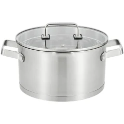 Garnek ze stali nierdzewnej srebrny TRAME 4,3 l