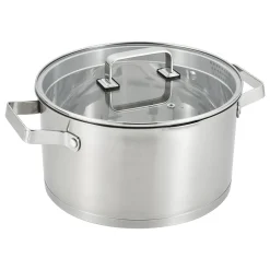 Garnek ze stali nierdzewnej srebrny TRAME 5,6 l