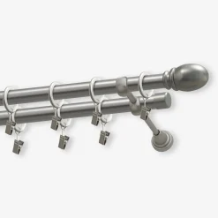 Karnisz podwójny PAR, 160 cm, satyna