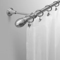 Karnisz pojedynczy PAR, 160 cm, nikiel