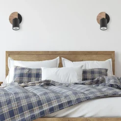 Kinkiet 1 spot rustykalny COVER WOOD