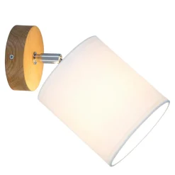 Kinkiet abażur biały DRINO