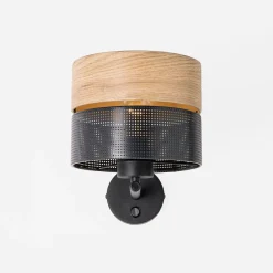 Kinkiet boho z abażurem NICOL