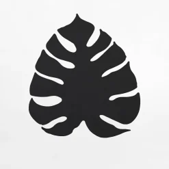 Kinkiet czarny liść MONSTERA