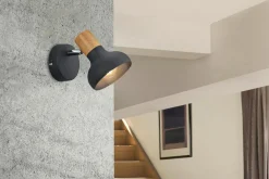 Kinkiet czarny mat LATIKA