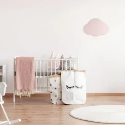 Kinkiet do pokoju dziecięcego różowy CLOUD