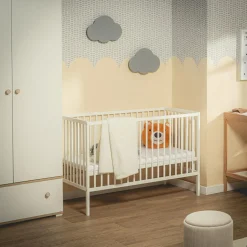 Kinkiet do pokoju dziecięcego szary CLOUD