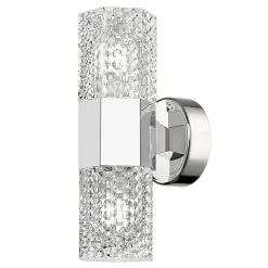 Kinkiet glamour chrom ICICLE