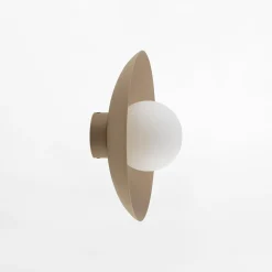 Kinkiet jasny brąz SLATE SABIA GLASS