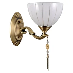 Kinkiet klasyczny złoty BAXIO