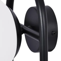 Kinkiet kula czarny FINESTRA