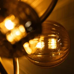 Kinkiet kule złoty ARLON