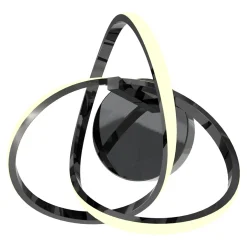 Kinkiet LED INDIGO czarny chrom