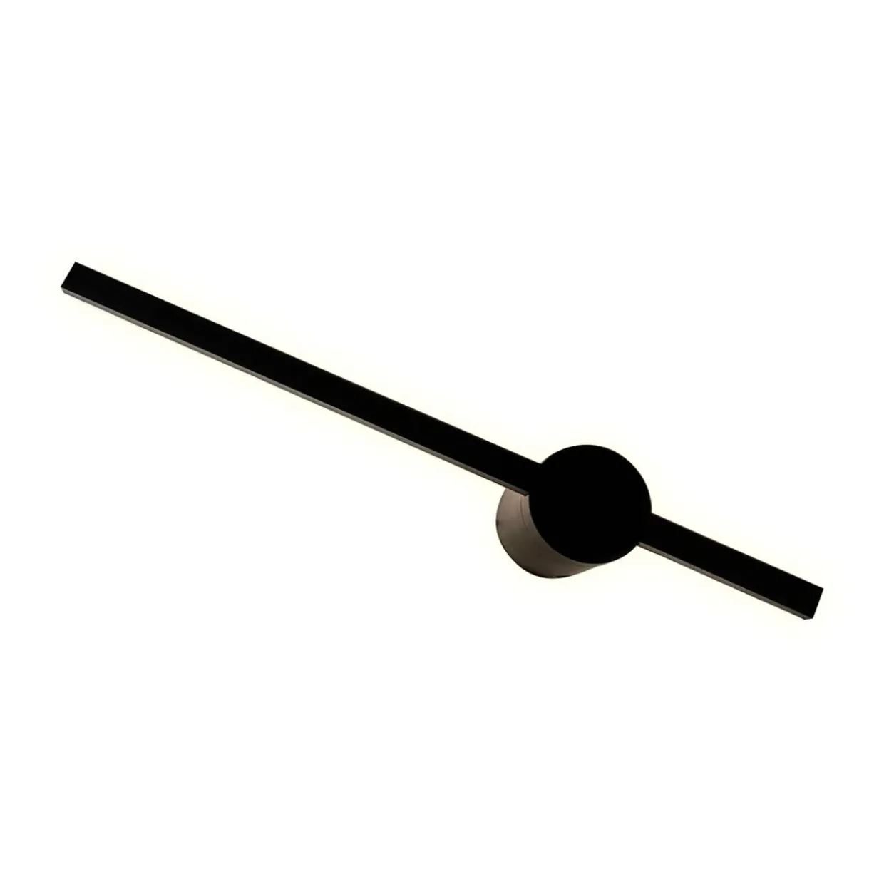 Kinkiet LED 6W czarny TROY 40 cm