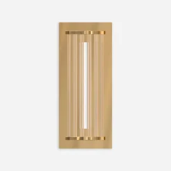 Kinkiet LED złoty CALLY z pilotem